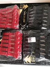 6 unids/lote plástico Clip de pelo de peluquería abrazaderas de sección de pelo Clips de agarre de los barberos para salón de pelo accesorios