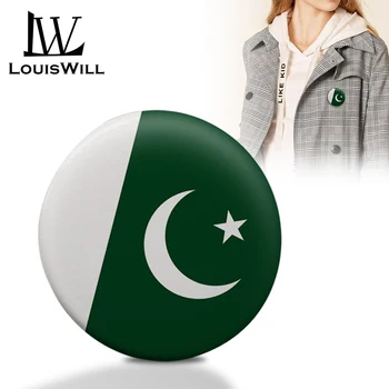 

Pakistan flag badge Country Flag Badges Backpack Icons Brooch For Clothes