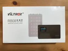 Built-In-Battery Fill-Light Phone-Camera Video Shooting-Studio Viltrox Rb08 Mini Portable