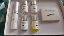 Kit de laminación de cejas semipermanente, ajuste de estilismo permanente, rizador de cejas, salón de belleza, uso doméstico, 1 Juego