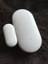 Tuya-Sensor de contacto inteligente ZigBee para puerta y ventana detectores de puerta inalámbricos para el hogar, alarma de aplicación remota para abrir/cerrar