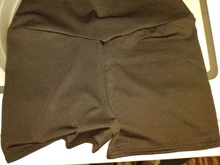 Pantalones cortos deportivos de cintura alta para mujer, Shorts informales ajustados, elásticos y suaves, color negro, para correr, para verano