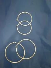 Personalidad hipérbole 925 de plata esterlina Simple liso círculo Pendientes para mujeres de plata de ley 2020-de plata-joyería de Pendientes de botón Pendientes