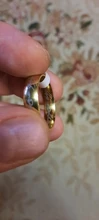 Anillos de acero inoxidable para hombre y mujer, anillo de titanio