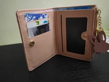 Billetera corta con cremallera para mujer, monedero con paneles a la moda, tarjetero de cuero