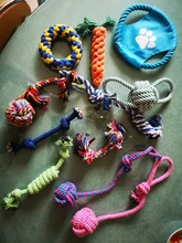 Toy-Sets Chew-Rope-Toys Large-Dog Teeth Big Dogs Outdoor for 12pcs Juguete Perros Para