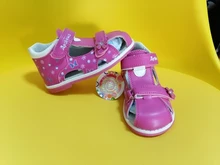 Apakowa-zapatos clásicos de moda para niños y niñas, sandalias de cuero PU para niñas pequeñas, mariposa con soporte para arco
