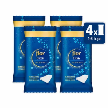 

Flor Towelettes softener dryer Flower 160 sheets