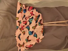 CHRONSTYLE mujeres estampado de mariposa blusas Crop Tops cuello barra larga Puff manga hombro sin espalda jerseys