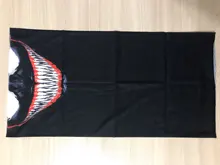 Máscara transpirable para Hombre, Bandana Venom, para cuello polaina, Cara de ciclista, Bufanda de senderismo, diadema, pasamontañas de verano