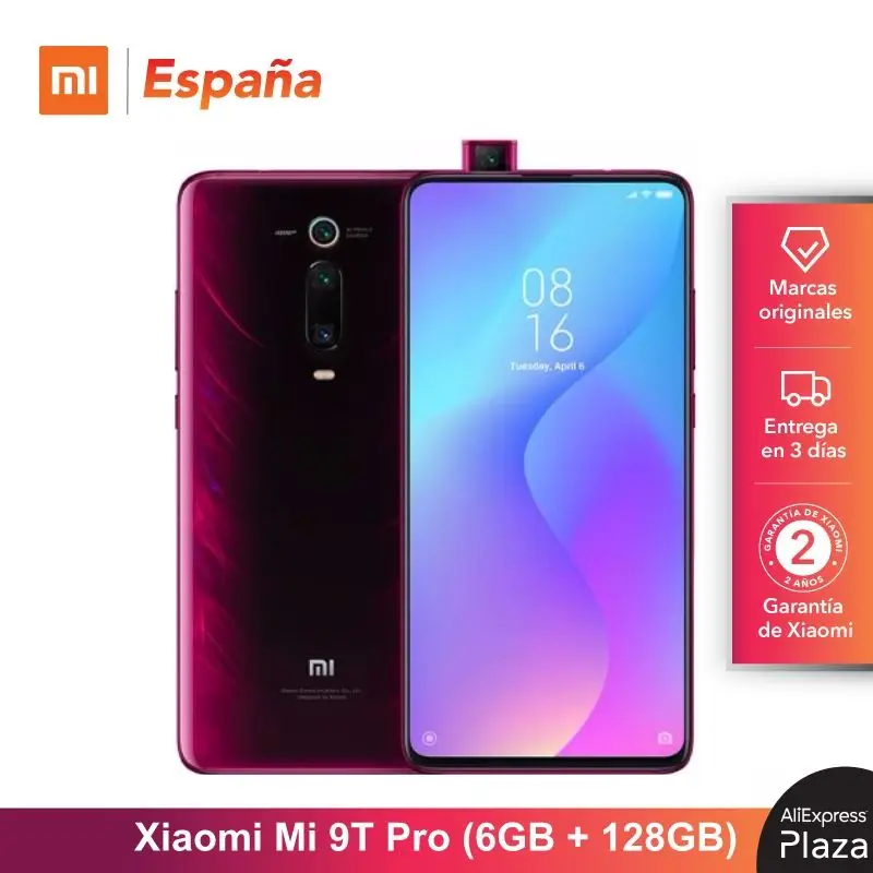  [Global Version for Spain] Xiaomi Mi 9T Pro (Memoria interna de 128GB RAM de 6GB Triple cámara tras