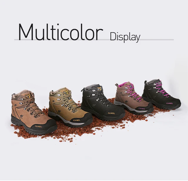 GOLDEN CAMEL Waterproof Hiking Shoes Outdoor High-top Tactical Military Boots Anti-Slip Male Sneakers Trekking Shoes For Men 6