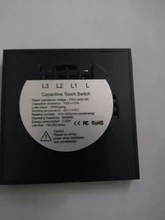 Switch Eu Glass Touch-Sensor Wall SRAN 220v Crystal Standard 1/2/3-gang Luxury