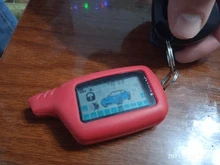 Cubierta de llave B9 LCD, funda de silicona Original para Starline B9/B91/B6/B61/A91/A61/V7, llavero LCD, funda de llave de alarma remota de 2 vías para coche