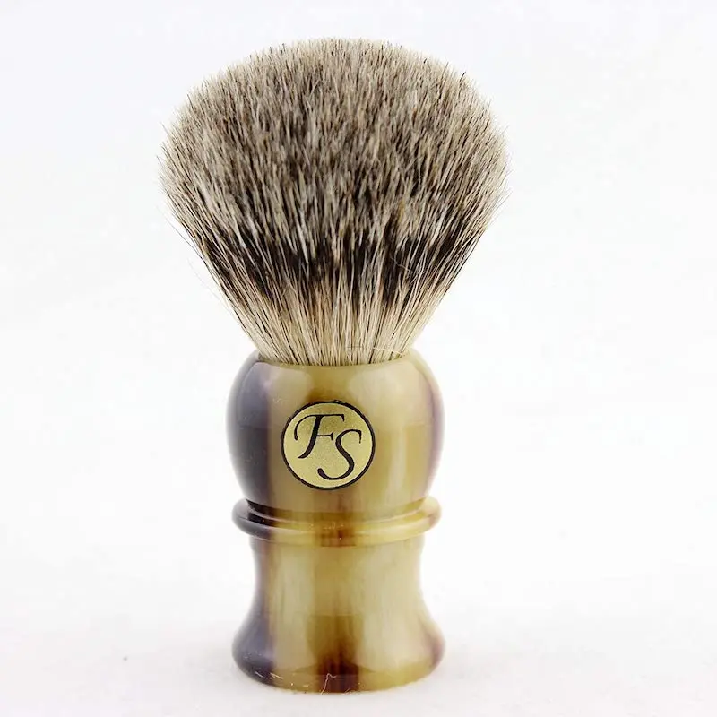 FS-20mm лучший Барсучий волос традиционный влажное бритье щетка с искусственным
