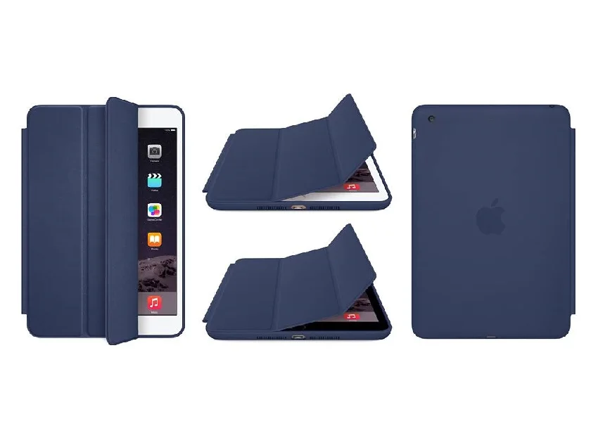 Чехол Smart Case Премиум для планшета Apple iPad Mini 1/2/3 (Темно синий)|Бамперы| |