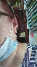 Jewelry Earrings Circle Korean Wholesale Mens New-Fashion Simple Word