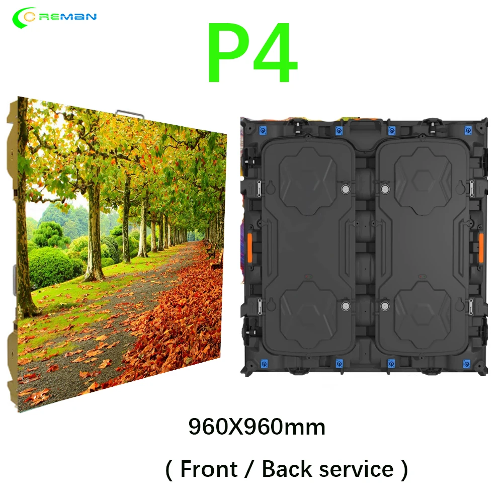Hd секс видео P4 светодиодный дисплей плитка полностью assembled готов к использованию