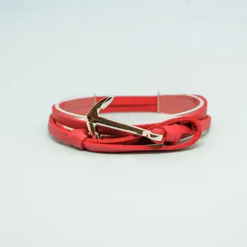 

Leather bracelet otokodesign 52248 (red, lock-loop, genuine leather)