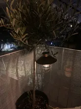 Lamp Outdoor Decorative Garden-Lights Hanging Solar-Lantern Patio Backyard Metal Vintage