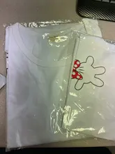 La familia de ratón trajes de algodón mamá y shirts, camiseta de ciervos, caza de ciervos, caza regalos, caza regalos padre madre hija hijo ropa de bebé Mickey Minnie impresión superior