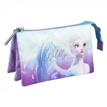 

Flat cover case 3 compartments Frozen 2