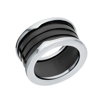 

Silver ring with ceramic sunlight sample 925
