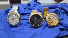 En este momento 2021 oro nuevo reloj mujer relojes de señoras creativa de las mujeres relojes de pulsera mujer impermeable reloj Relogio femenino