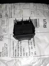 Power-Switch KCD4 Black 125VAC 3-Position-6-Pins Reset ON-OFF-ON 16A 20A 1PCS The-Arrow