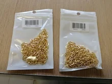 GUFEATHER C86, accesorios de joyería, cadena de bricolaje, chapado en oro de 18k, 0,3 micras, collar de pulsera de bricolaje, hecho a mano, fabricación de joyas, 1 m/lote