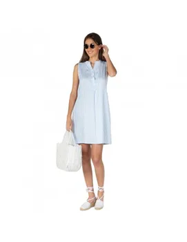 

EGATEX woman dress listing with placket 201505