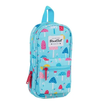 

PLUMIER backpack C/4 PORT.VACIO recyclab. BLACKFIT8 "MUSHROOMS"