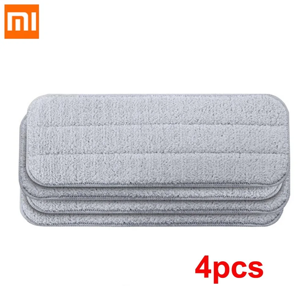 Сменные тряпки на швабры Xiaomi Deerma Spray MOP - (4шт в комплекте) | Дом и сад