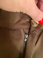 2021 Retro de Color sólido salvaje recto ancho pierna Pantalones mujer primavera nueva moda Coreana de cintura alta pantalones largos