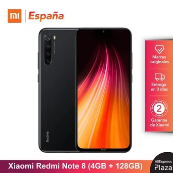 

Xiaomi Redmi Note 8 (128GB ROM, 4GB RAM, Snapdragon™ 665, Android, Nuevo, Móvil) [Teléfono Móvil Versión Global para España]