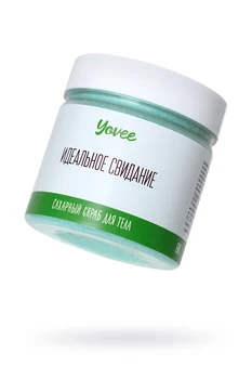 

Body Scrub Yovee by Toyfa "Refreshing", with the scent of green tea and mint