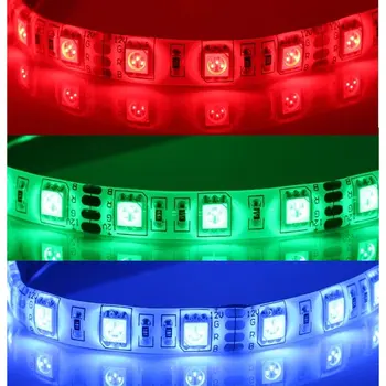 

LED strip 12V DC SMD5050 60LED/meter (5 meter) 14W/meter Color RGB dimmable
