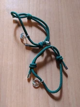 Uds \ Set de acero inoxidable pulsera de pareja un par de imán mano hombres y mujeres regalo amistad encantos cuerda joyería