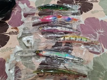 Big Crankbait Lures Wobbler Minnow Fishing-Tackle Artificial-Bait Bass-Trolling Peche