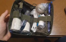 Kit de primeros auxilios militar portátil, bolsa vacía, bolsa resistente al agua para senderismo, viaje, casa, coche, tratamiento de emergencia