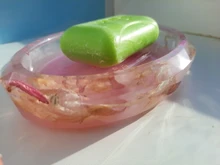 Molde de silicona para fabricación de jabones 3D, bandeja de jabón rectangular artesanal hecho a mano