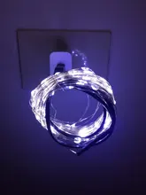 Transparent-Wire Starry-String Usb-Lights Fairy Wedding Christmas Party Micro 6-Colors