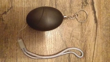 Alarma de autodefensa con forma de huevo para niña y mujer, protección de seguridad, alerta Personal de seguridad, llavero fuerte, alarma de emergencia, barata, 120dB