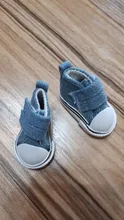 Zapatos de lona para muñeca de juguete, Mini zapatos para muñecas, botas, accesorios, AN88, 1 par