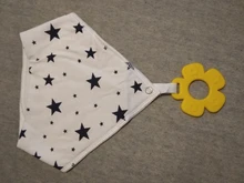 Baberos de Bandana para bebé Unisex, juguetes de dentición para niños y niñas, algodón supersuave y absorbente