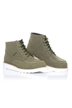 

LEATHER Chekich CH047 Suede IT bag Men Boots HAKİ K & A 392016451