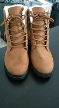 Las mujeres invierno Botas botines de Mujer invierno zapatos de Mujer Botas para la nieve Botas Mujer caliente de la felpa zapatos de Mujer de talla grande 44