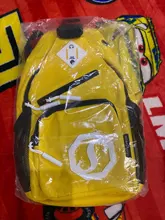 Mochila pequeña con personalidad para mujer, bolsa de hombro doble, moda para adolescentes, novedad