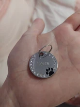 Collar antipérdida para perro, etiquetas de identificación con nombre de perro, regalos para amantes de los perros, etiquetas para el cuello para perro, etiqueta de mascota grabada