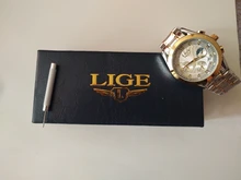 LIGE-Reloj de acero inoxidable para mujeres, nuevo accesorio de oro, creativo, impermeable, femenino, 2020
